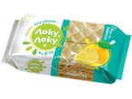 Опаковка вафли Loky Loky с вкус на лимон.