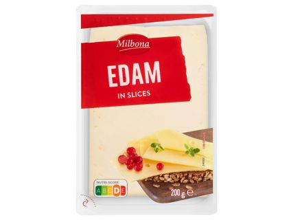 Szeletelt edámi sajt