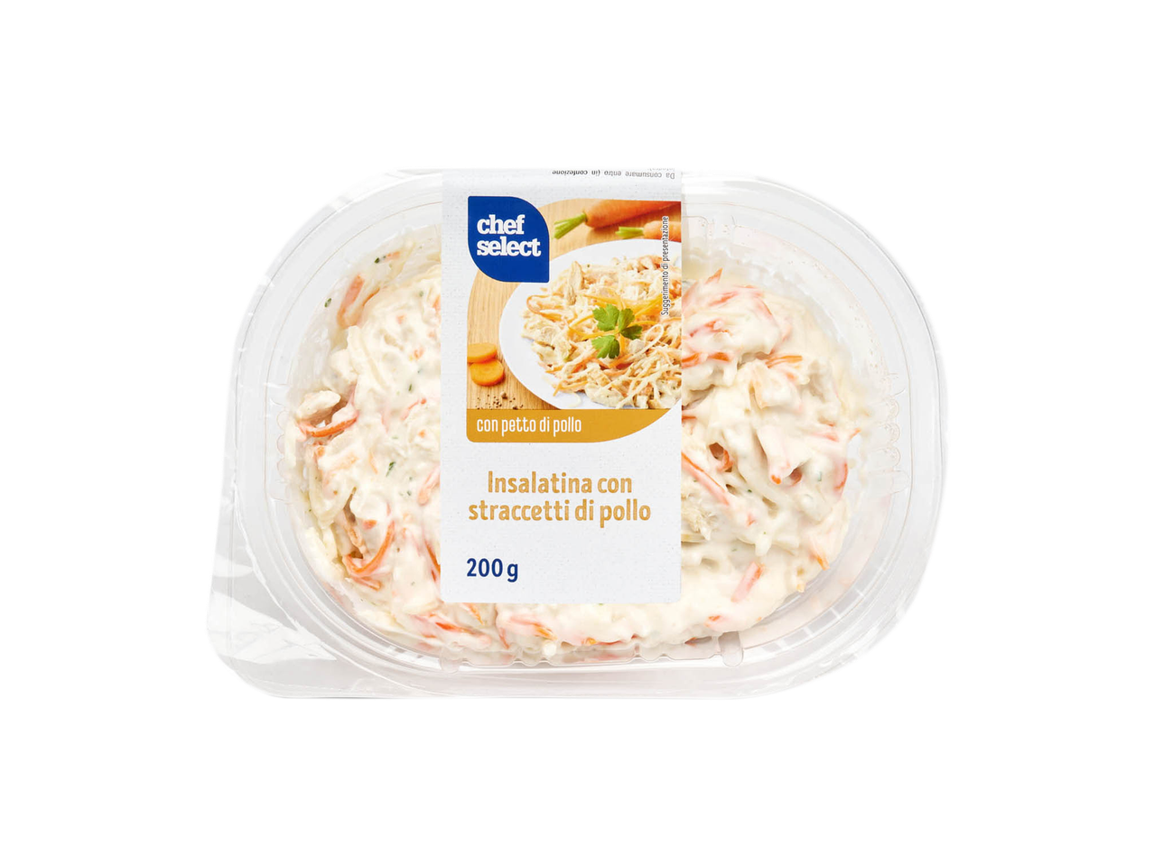 Insalatina con straccetti di pollo