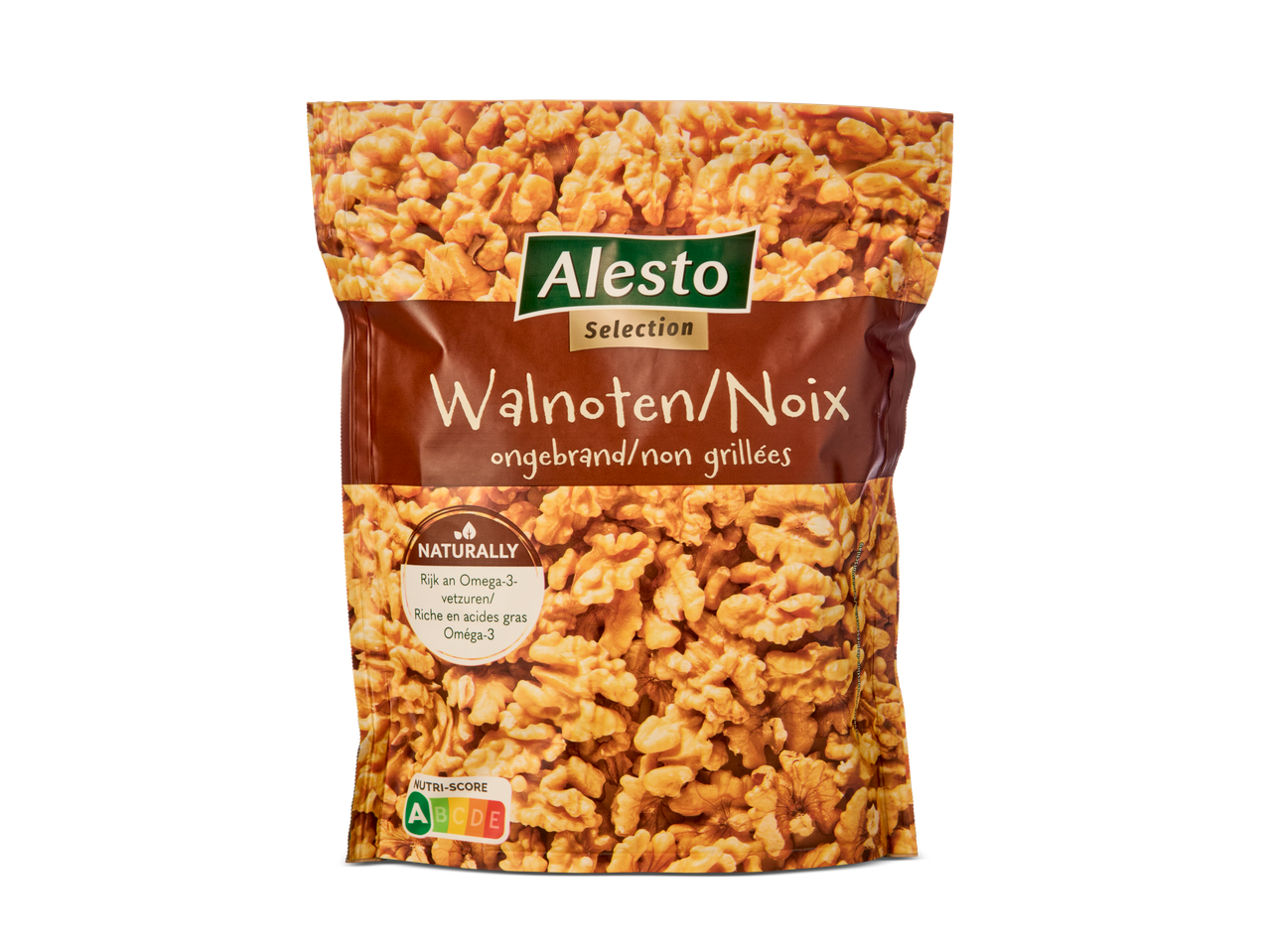 Zak Alesto Selection walnoten, ongebrande.