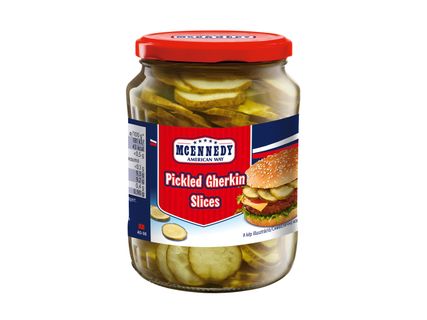 Szeletelt savanyított uborka*