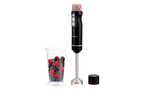 Blender SilverCrest cu recipient și fructe.