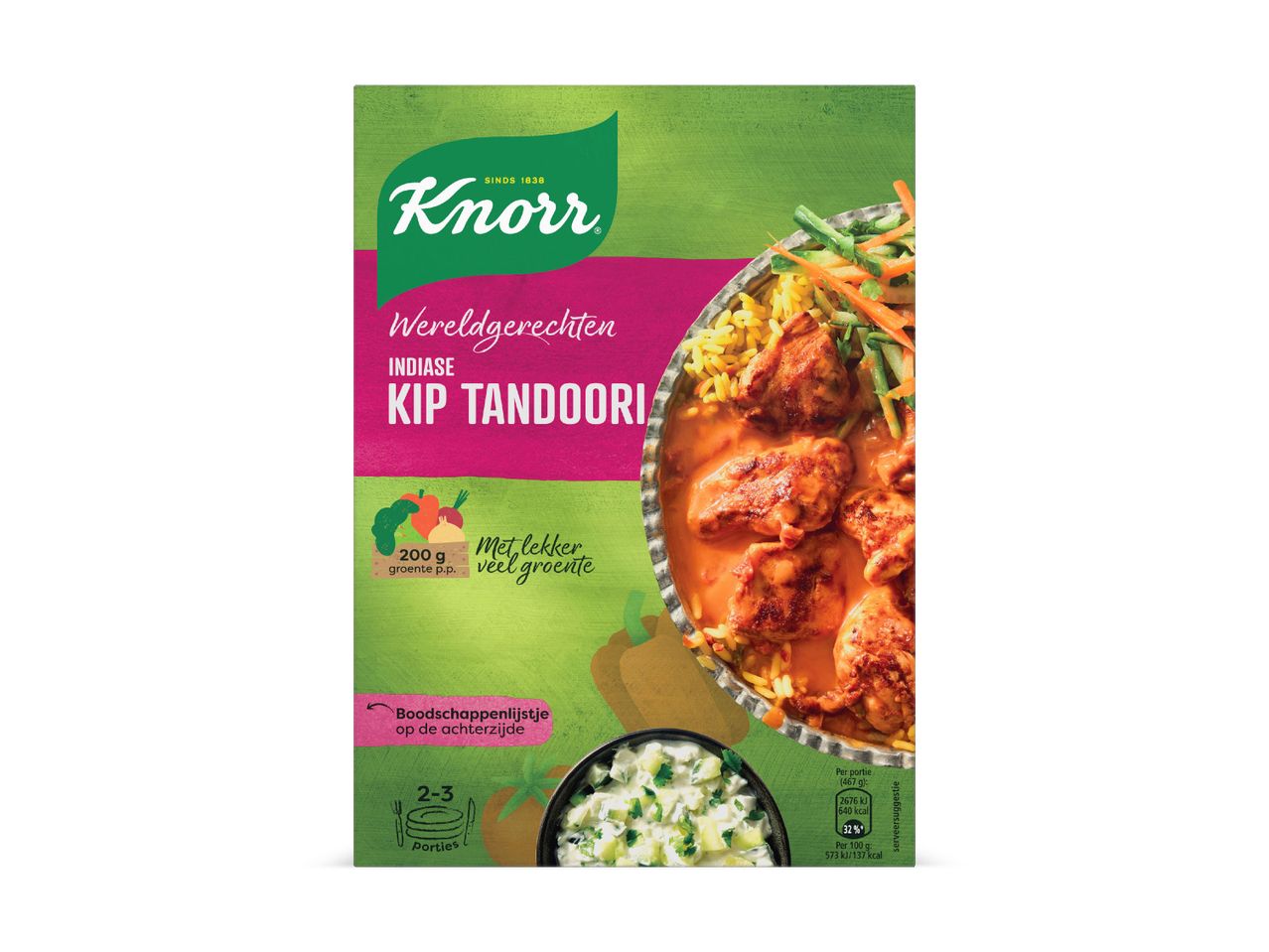 Ga naar volledige schermweergave: Knorr wereldgerechten Indiase kip tandoori - afbeelding 1