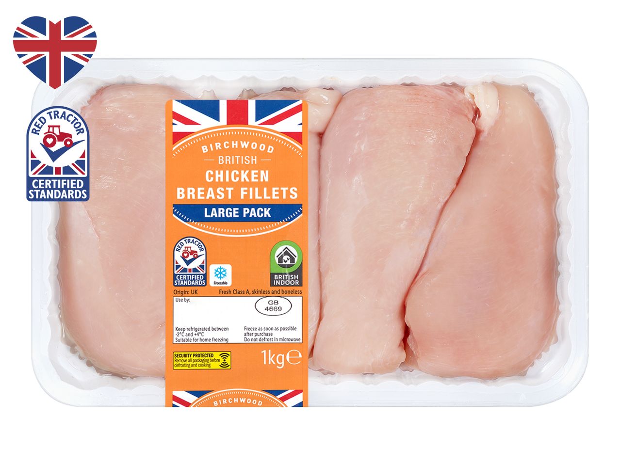 Go to full screen view: Birchwood Chicken Breast Fillets - Image 1