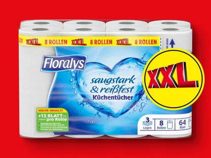 Floralys Küchentücher XXL