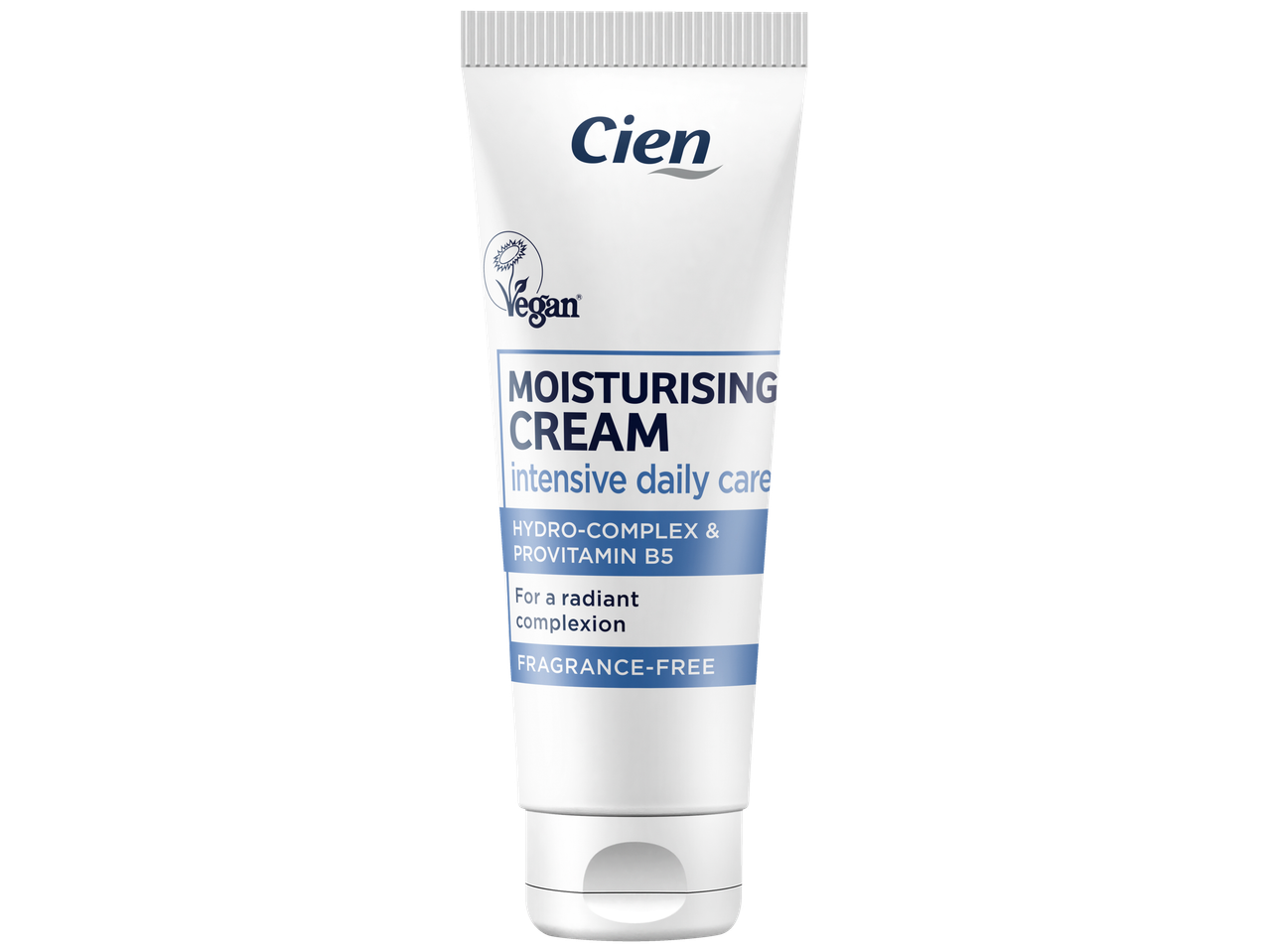Cien Hydraterende Crème met Hydro-Complex & Provitamine B5 voor een stralende teint.