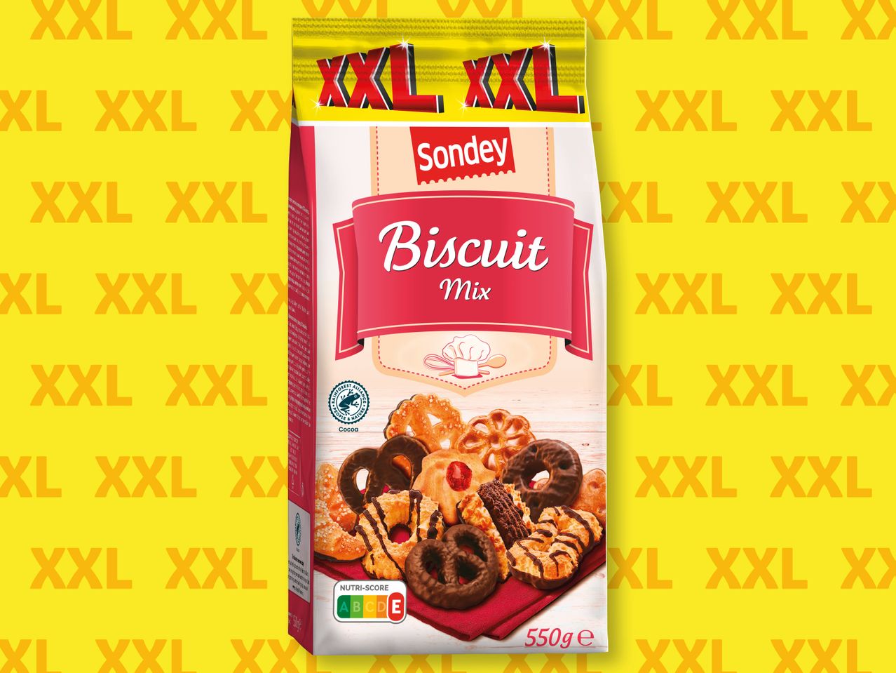 Сondey XXL бисквити микс - голяма опаковка с разнообразни бисквитки.