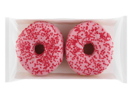 Kārtainās mīklas virtuļi ar meža ogu pildījumu