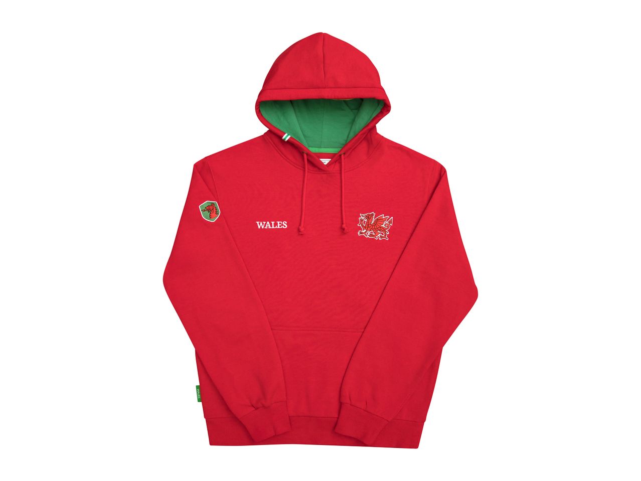 Go to full screen view: Adults’ Wales Rugby Hoodie - Image 2