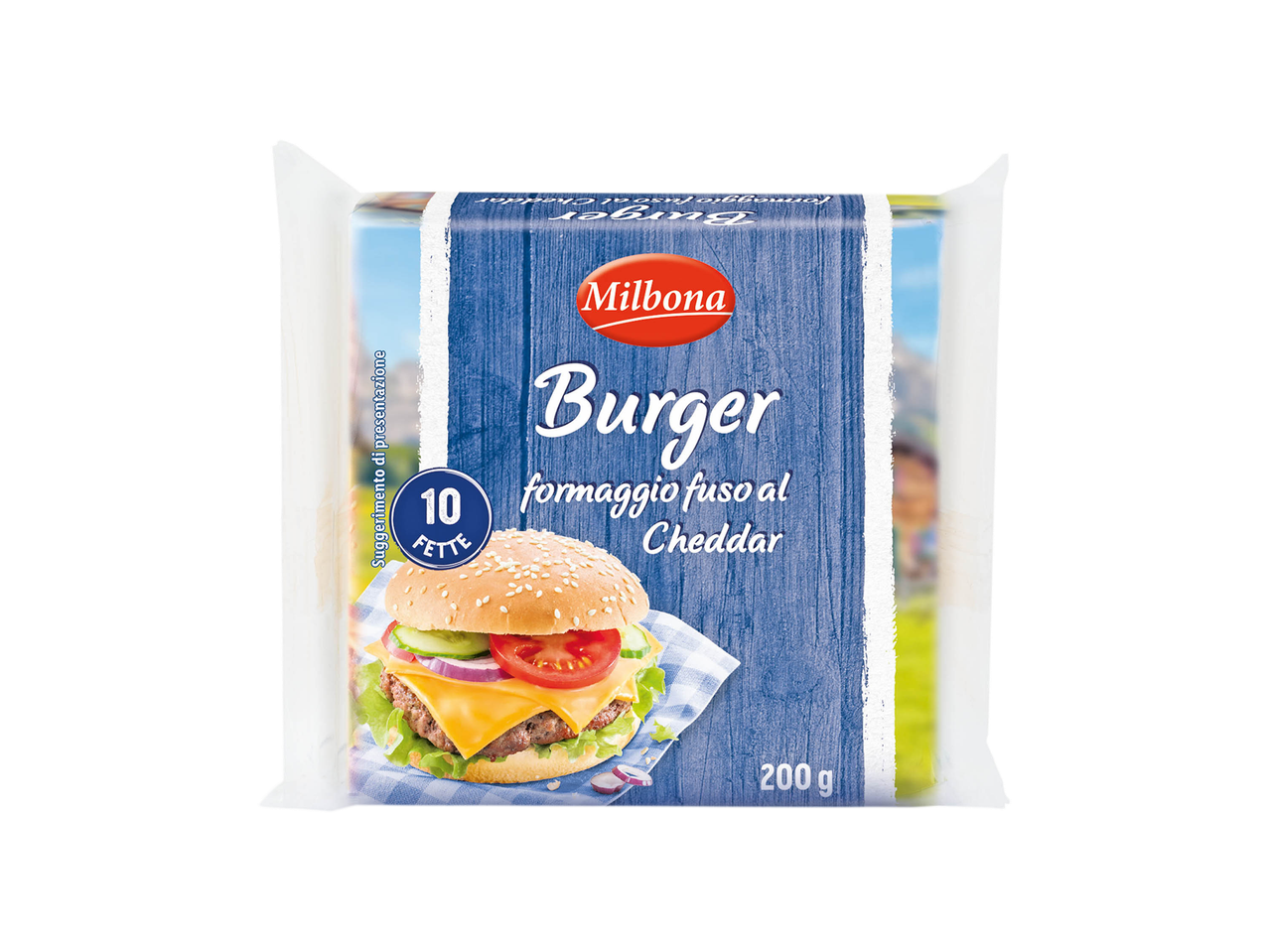 Formaggio fuso al Cheddar