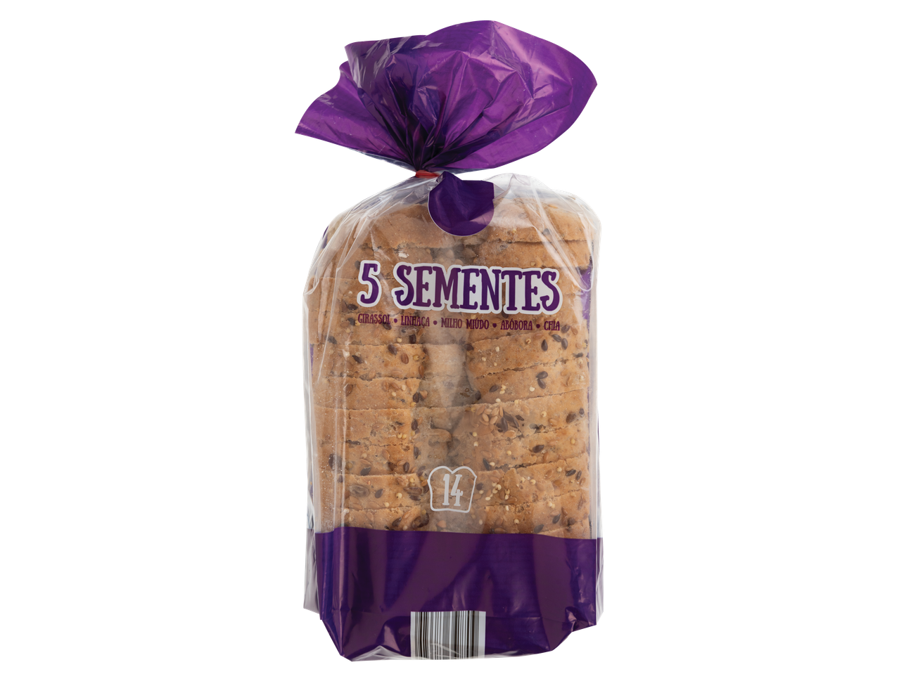 Pão de Forma 5 Sementes