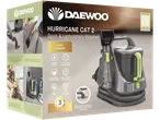 Daewoo Hurricane Cat 2 Spot & Upholstery Washer: a portable cleaning machine shown in its packaging.