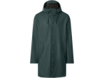 ESMARA Trenchcoat in donkergroenblauw, met capuchon, drukknopen en twee voorzakken.