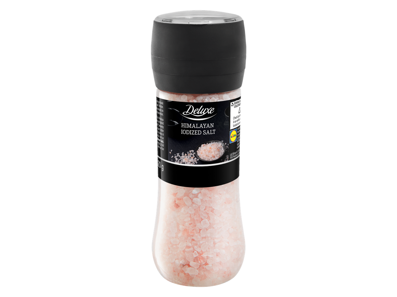 Sare iodată de Himalaya Deluxe într-o râșniță