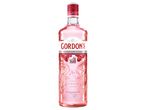 Růžový gin Gordon's Premium Pink v lahvi.