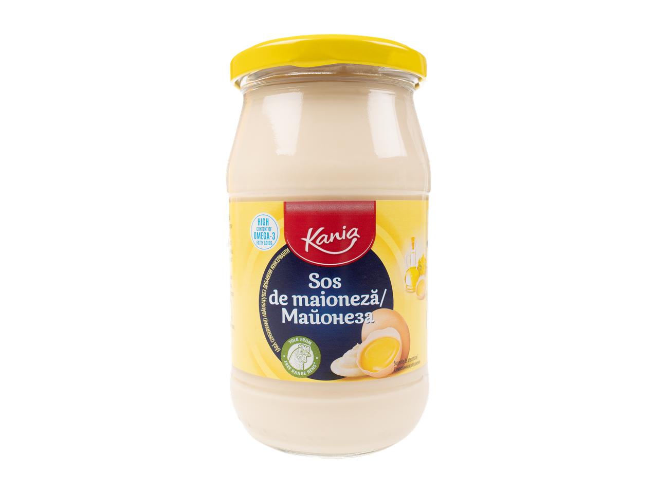 Maioneză Kania în borcan.