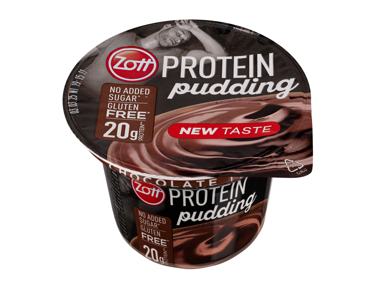 Zott csokis protein puding: cukor nélkül, gluténmentes, 20g fehérje.