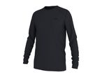 Men's black long-sleeved functional shirt