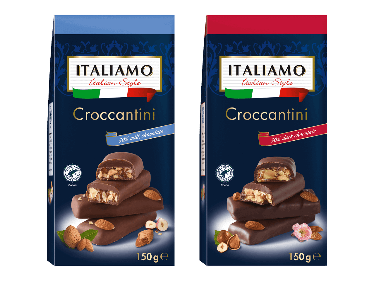 Suklaakuorrutteinen krokantti