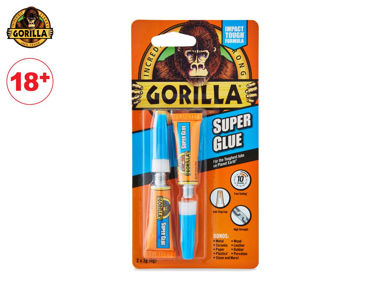 Go to full screen view: Gorilla Glue Super Glue - Image 1