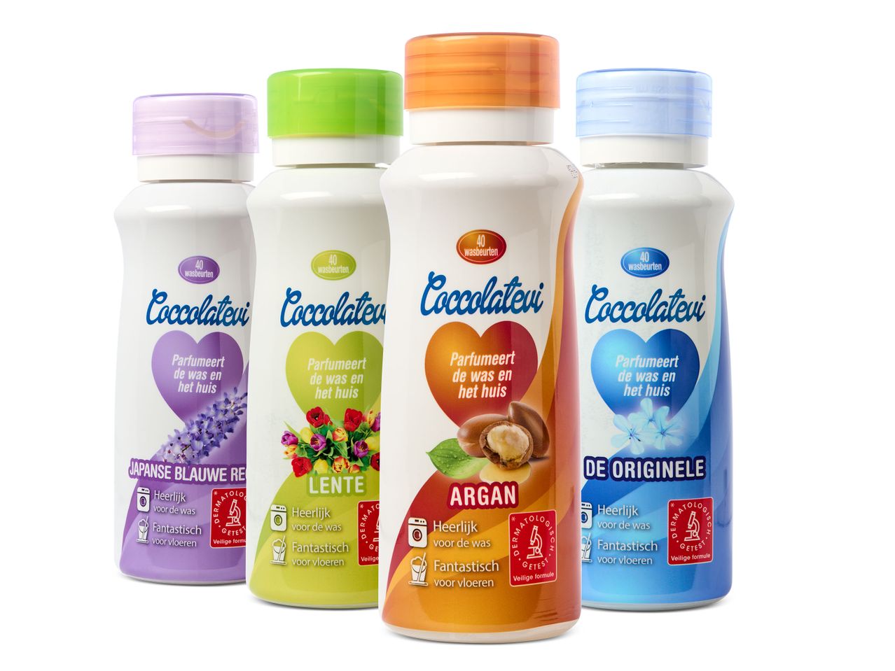 Coccolati geurtjes voor was en huis: lavendel, lente, argan, origineel.