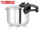 Tower 6L Stainless Steel Pressure Cooker