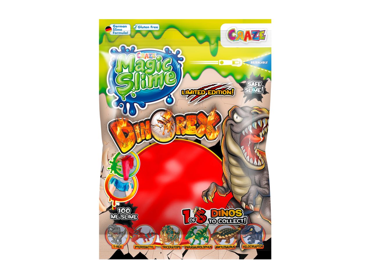 A package of Gooey Glop Dipsquatch slime.