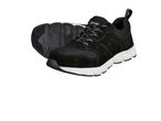 Black and white Parkside safety shoes with a textured sole.