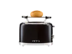 Black Silvercrest toaster with a bun on top, 980W.