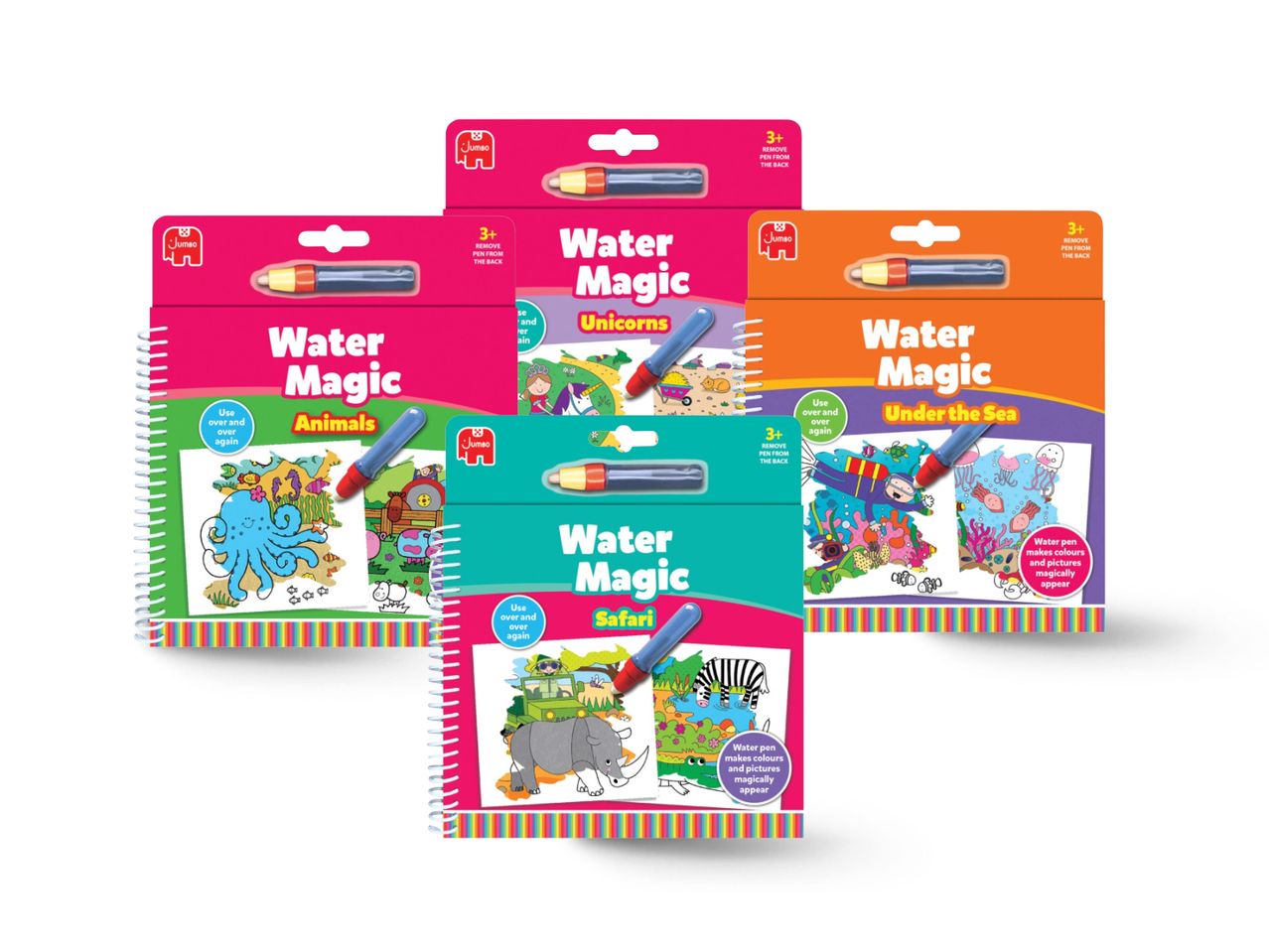 Setovi za crtanje vodom 'Water Magic' s motivima životinja.