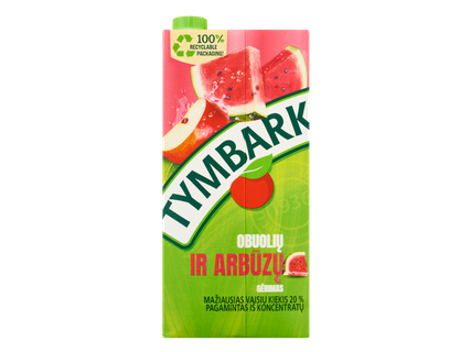 Obuolių ir arbūzų gėrimas