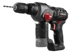 Parkside Performance® akkus fúrókalapács fúróval, fekete és piros.