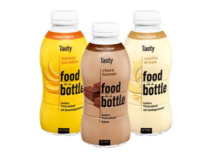 Tasty Food in a Bottle