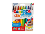 Markere Carioca Joy Super Lavabile, 12 culori.
