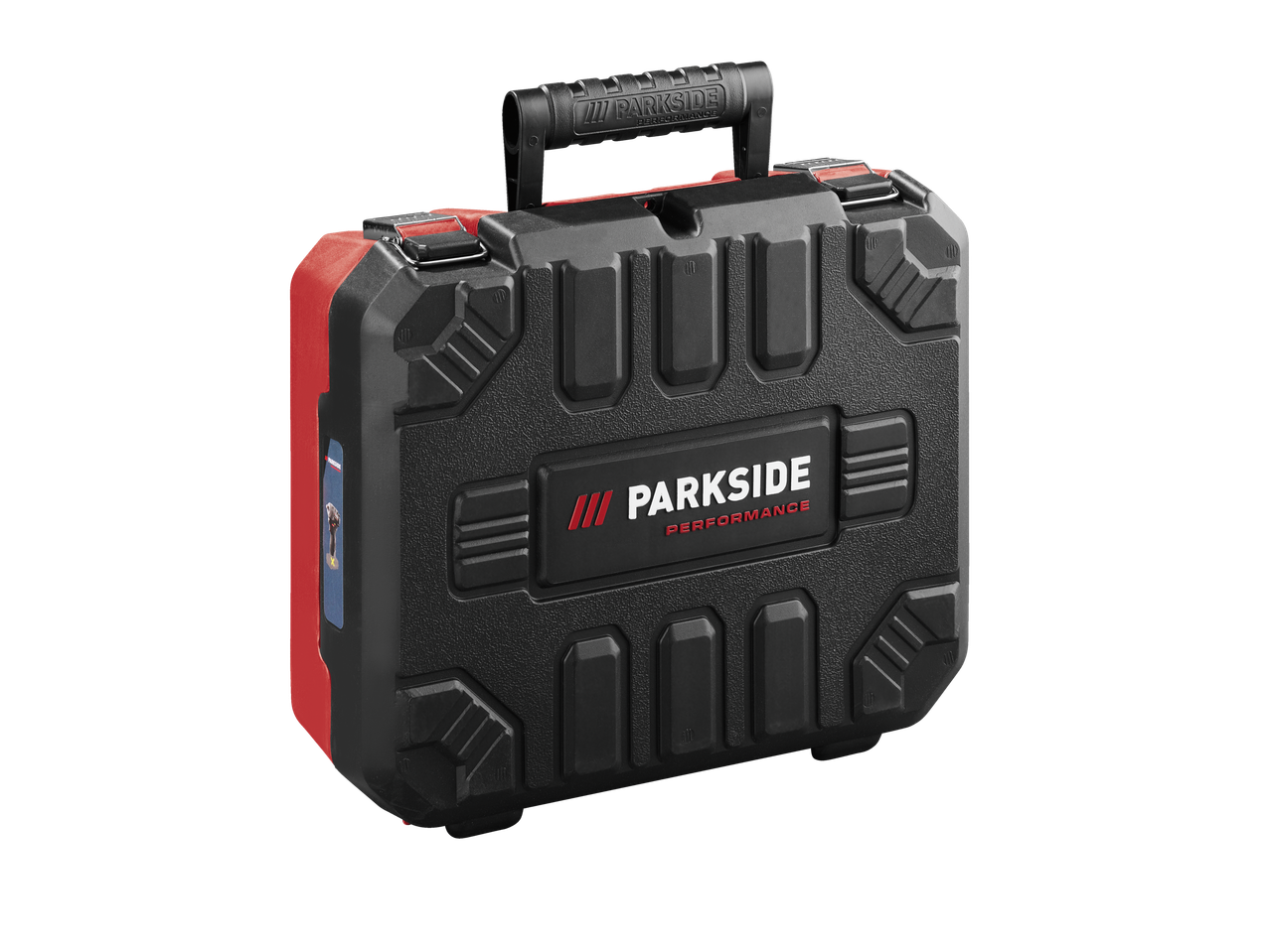 Кутия за акумулаторен ъглошлайф Parkside Performance®.