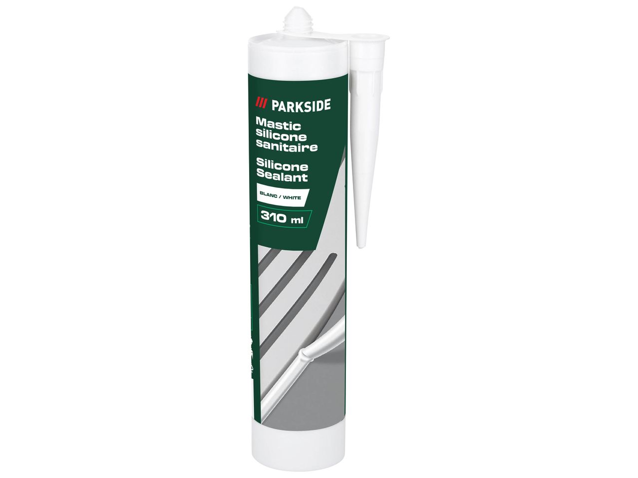 Mastic silicone anti-moisissures