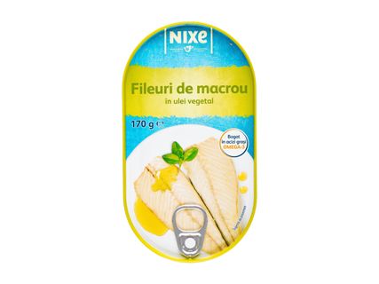 Fileuri de macrou în ulei vegetal