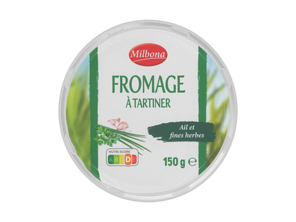 MILBONA Fromage à tartiner ail & fines herbes