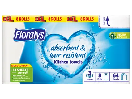 FLORALYS Keukenpapier 3-laags