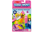 Melissa & Doug Water Wow! Книжка за оцветяване „Приказка“ с водна писалка, 4 многократни дъски.