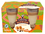 Two layered Caribbean-style Dulce de Leche desserts.