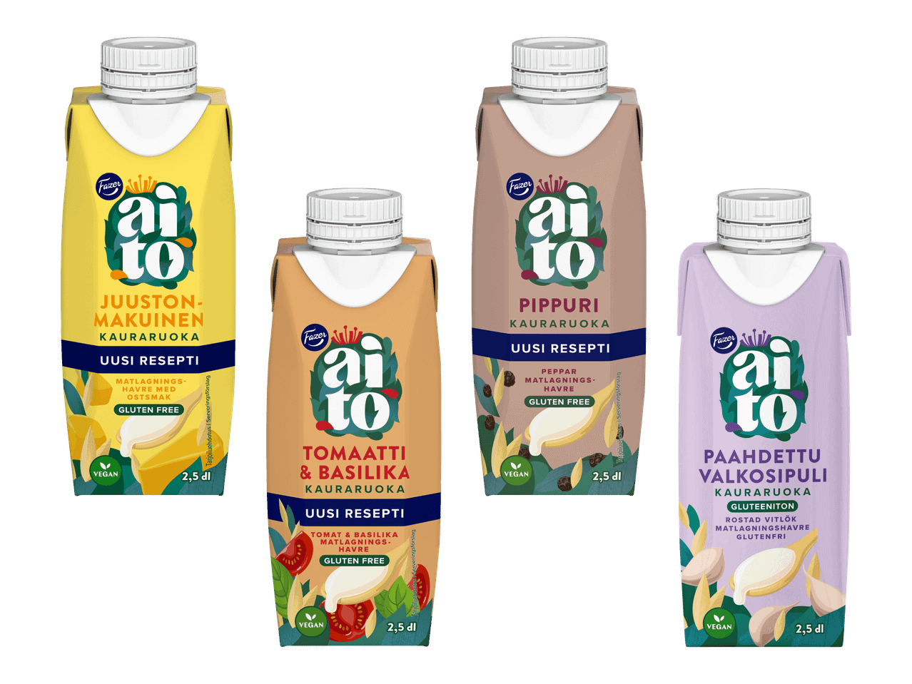 Aito Kauraruoka 3 kpl