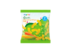 Lupilu Organic Melty Carrot & Corn Puffs snack bag for 7+ months.