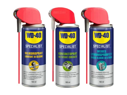 WD-40 Silikon-/Kontaktspray/Lithiumsprühfett „Specialist