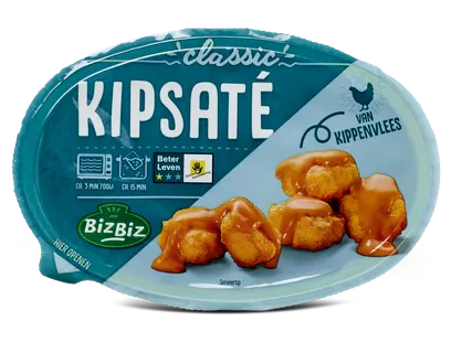 Kipsaté stokjes of bakje