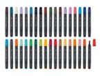 A collection of Crelando Sketchmarkers in various colors, arranged in two rows.