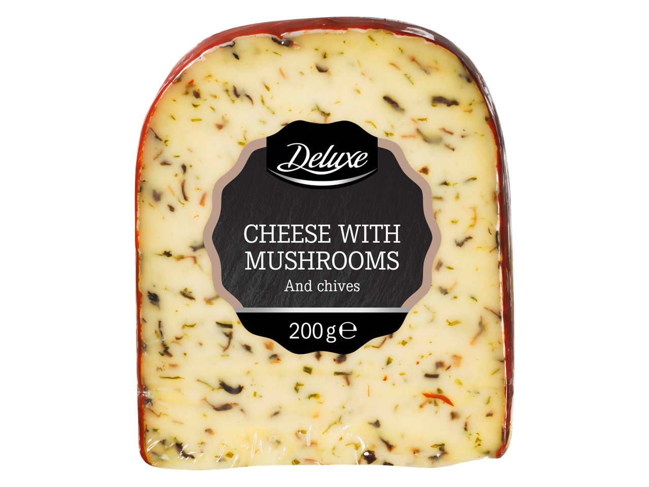 Deluxe siers ar sēnēm un sīpoliem, 200g.