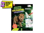 World Book Day activity book for 8+ years, featuring puzzles, colouring, and learning about animals.