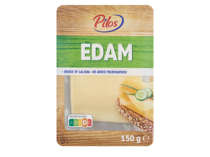 Sūris Edam riekelėmis