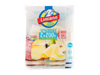 Limiano Fatias Light Embalagem Familiar com 50% menos gordura, 2x200g, sem lactose, rico em cálcio e proteína.